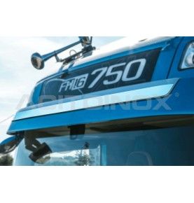 Habillage inox visière VOLVO FH4 ACITOINOX