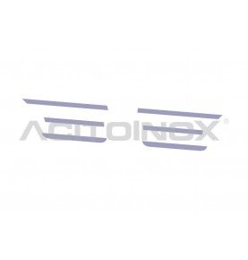 Habillage inox devanture marches pour VOLVO FH4 ACITOINOX