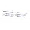 Habillage inox devanture marches pour VOLVO FH4 ACITOINOX