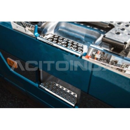 Habillage inox marches carénage pour VOLVO FH4 ACITOINOX