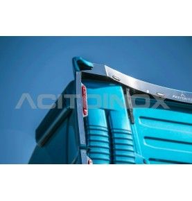 Habillage inox arrière de déflecteur pour VOLVO FH4 ACITOINOX