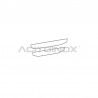 Contour inox entrée d'air calandre pour VOLVO FH4 ACITOINOX