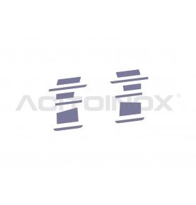 Fond de marches inox VOLVO FH4 ACITOINOX
