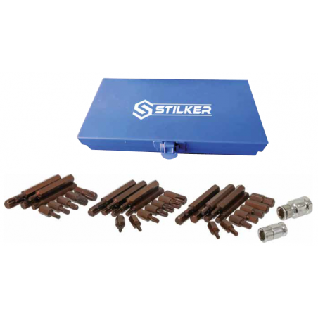 Coffret de 40 pcs Hex/Torx/XZN STILKER