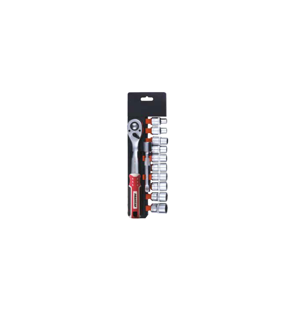 Jeu de 12 pcs - Douilles 1/2" DRAKKAR